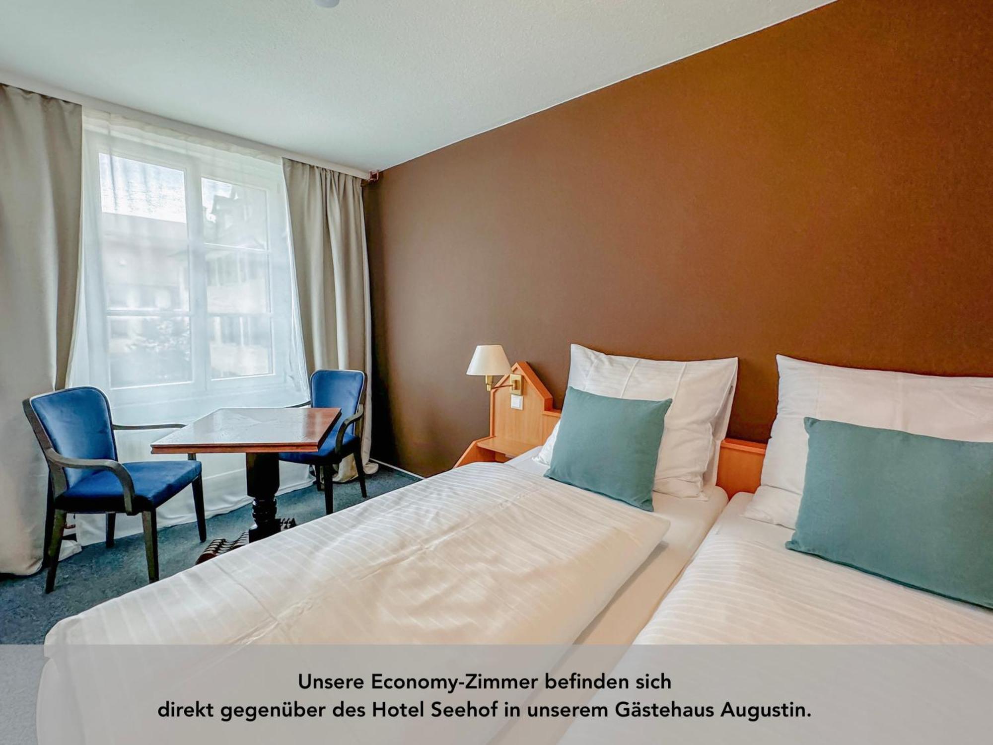 Hotel & Gaestehaus Seehof Meersburg Bagian luar foto
