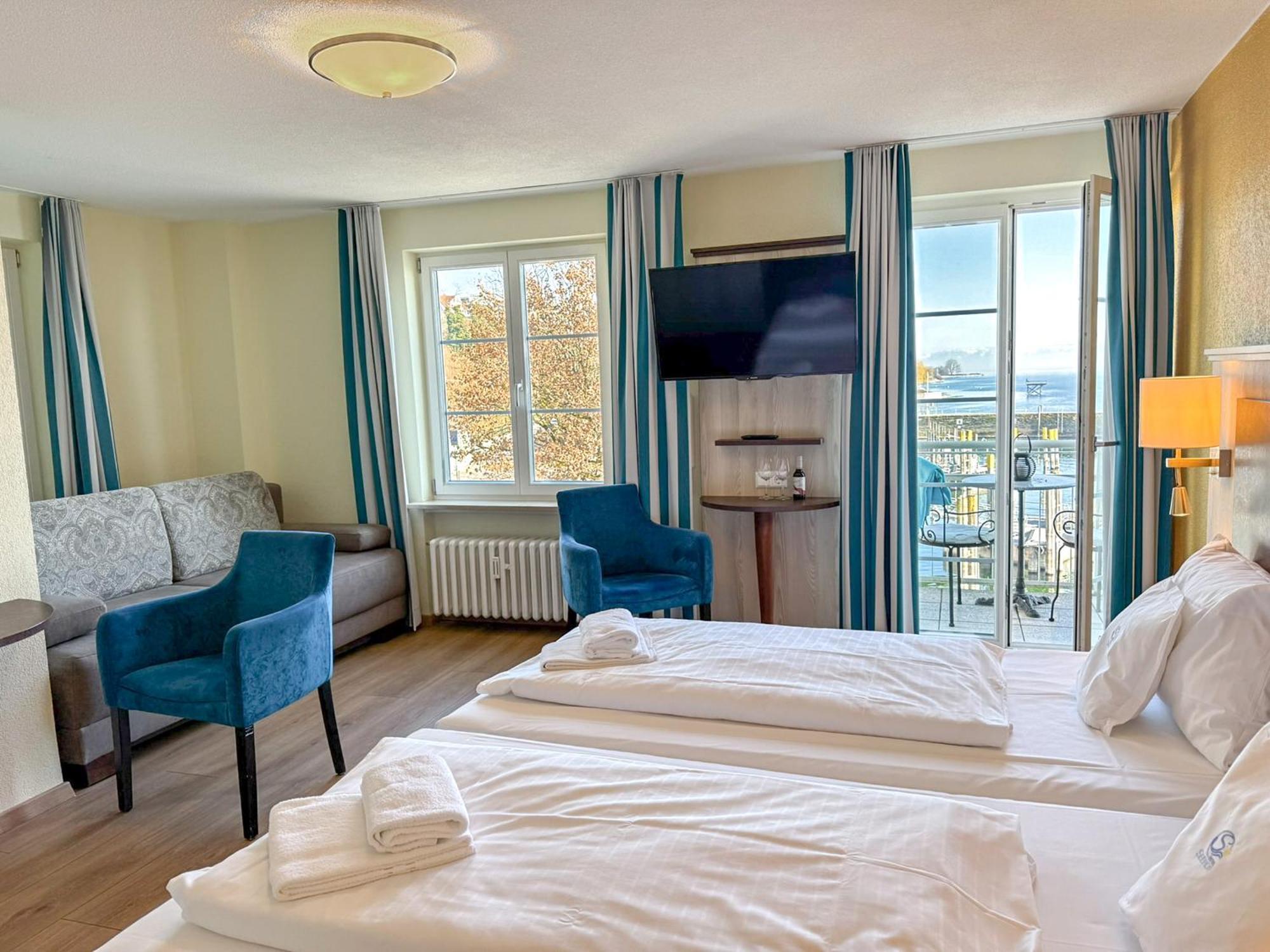 Hotel & Gaestehaus Seehof Meersburg Bagian luar foto